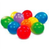 Assortiment 10 Ballons de baudruche 8 coloris