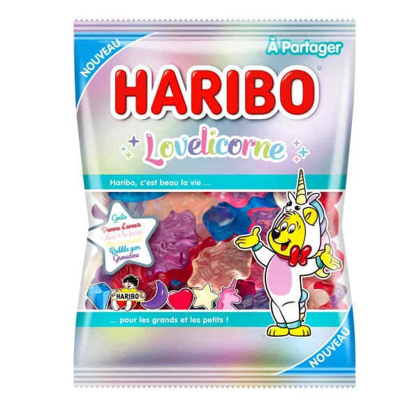 Bonbons Haribo Lovelicorne 250g
